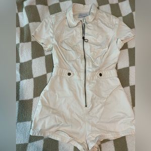 Urban Outfitters Utility Zipper Romper - Size S